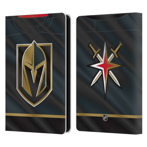 NHL Vegas Golden Knights Jersey Leather Book Wallet Case Cover For Amazon Kindle Paperwhite 5 (2021)