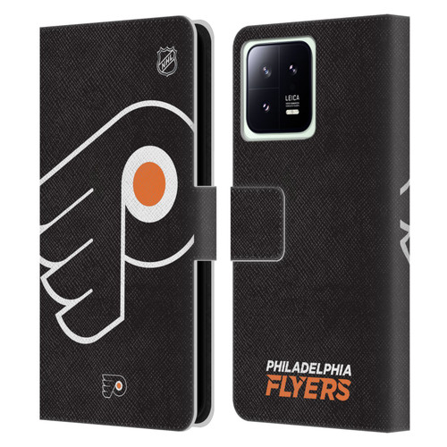 NHL Philadelphia Flyers Oversized Leather Book Wallet Case Cover For Xiaomi 13 5G