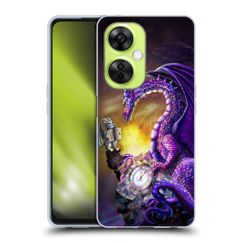 Rose Khan Dragons Purple Time Soft Gel Case for OnePlus Nord CE 3 Lite 5G