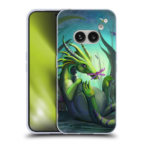 Rose Khan Dragons Baby Green Soft Gel Case for Nothing Phone (2a)