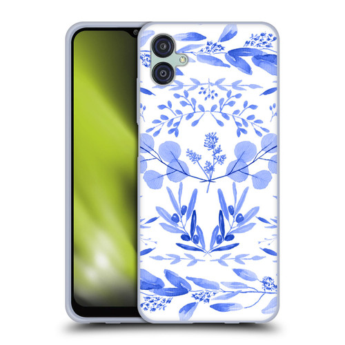 Anis Illustration Floral And Leaves Mediterranean Scene Soft Gel Case for Samsung Galaxy M04 5G / A04e