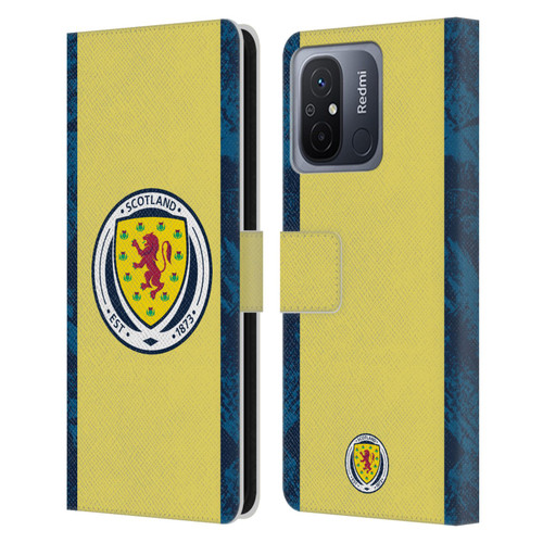 Scotland National Football Team Kits 2020 Home Goalkeeper Leather Book Wallet Case Cover For Xiaomi Redmi 12C