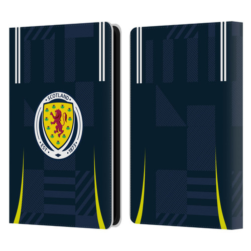 Scotland National Football Team 2024/25 Kits Home Leather Book Wallet Case Cover For Amazon Kindle Paperwhite 5 (2021)
