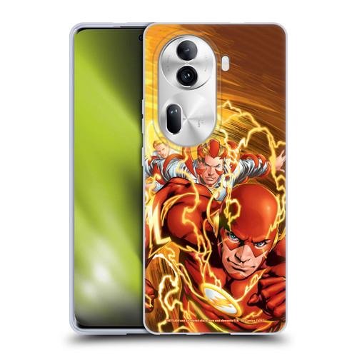 The Flash DC Comics Comic Book Covers New 52 Vol 4 #1 Soft Gel Case for OPPO Reno11 Pro