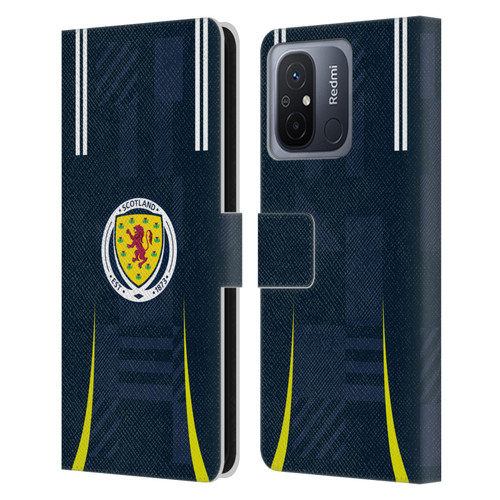 Scotland National Football Team 2024/25 Kits Home Leather Book Wallet Case Cover For Xiaomi Redmi 12C