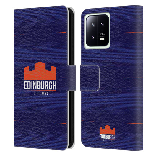 Edinburgh Rugby 2023/24 Crest Kit Home Leather Book Wallet Case Cover For Xiaomi 13 5G