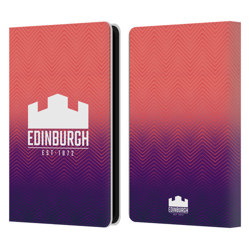 Edinburgh Rugby Graphic Art Training Leather Book Wallet Case Cover For Amazon Kindle Paperwhite 5 (2021)