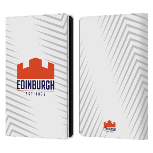 Edinburgh Rugby Graphic Art White Logo Leather Book Wallet Case Cover For Amazon Kindle Paperwhite 5 (2021)