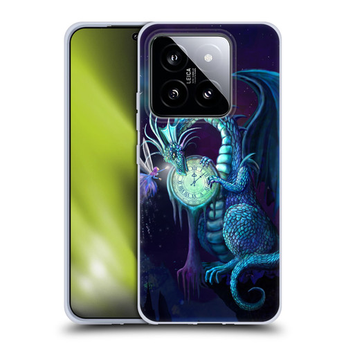 Rose Khan Dragons Blue Time Soft Gel Case for Xiaomi 14