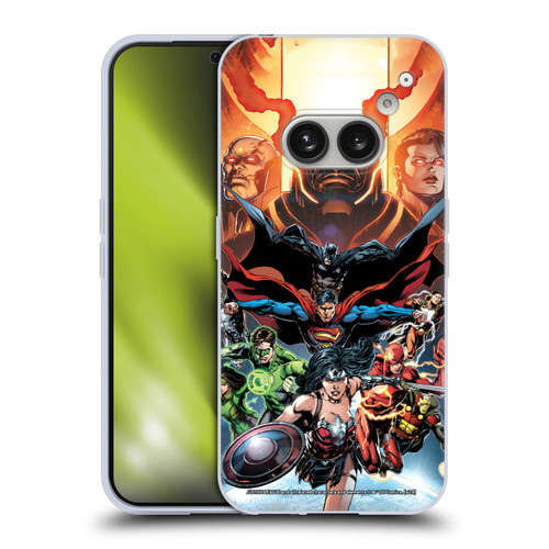 Justice League DC Comics Comic Book Covers #10 Darkseid War Soft Gel Case for Nothing Phone (2a)