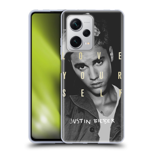 Justin Bieber Purpose B&w Love Yourself Soft Gel Case for Xiaomi Redmi Note 12 Pro+ 5G