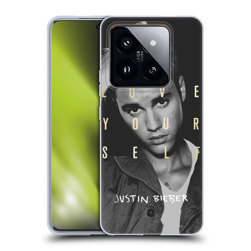 Justin Bieber Purpose B&w Love Yourself Soft Gel Case for Xiaomi 14 Pro