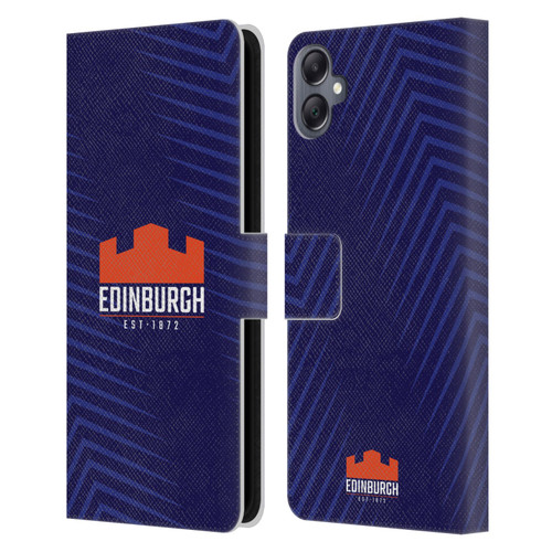 Edinburgh Rugby Graphic Art Blue Logo Leather Book Wallet Case Cover For Samsung Galaxy A05