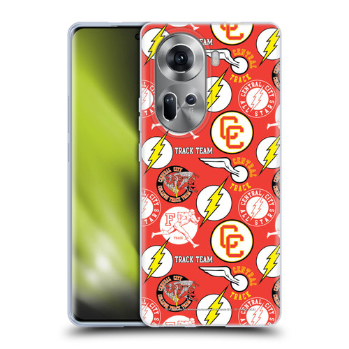 The Flash DC Comics Fast Fashion Pattern Soft Gel Case for OPPO Reno11