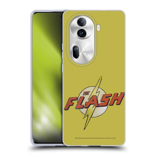 The Flash DC Comics Fast Fashion Logo Soft Gel Case for OPPO Reno11 Pro