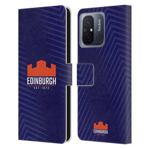 Edinburgh Rugby Graphic Art Blue Logo Leather Book Wallet Case Cover For Xiaomi Redmi 12C