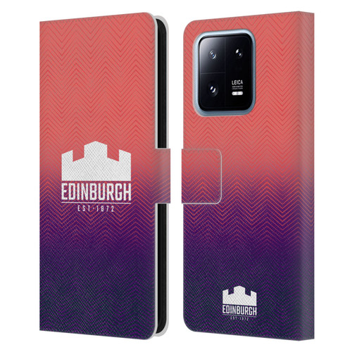 Edinburgh Rugby Graphic Art Training Leather Book Wallet Case Cover For Xiaomi 13 Pro 5G