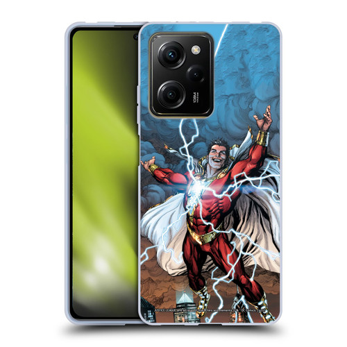 Justice League DC Comics Shazam Comic Book Art Issue #1 Variant 2019 Soft Gel Case for Xiaomi Redmi Note 12 Pro 5G