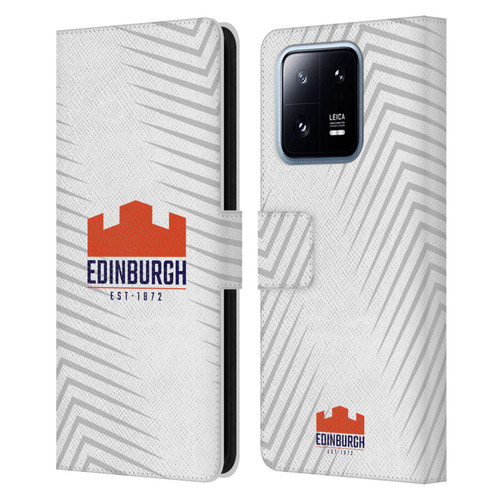 Edinburgh Rugby Graphic Art White Logo Leather Book Wallet Case Cover For Xiaomi 13 Pro 5G