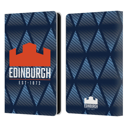 Edinburgh Rugby Graphics Pattern Leather Book Wallet Case Cover For Amazon Kindle Paperwhite 5 (2021)