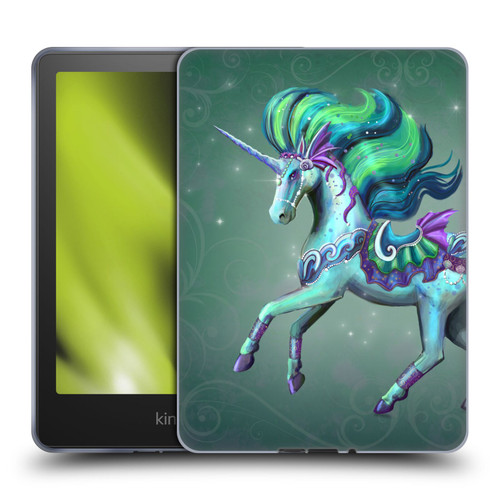 Rose Khan Unicorns Sea Green Soft Gel Case for Amazon Kindle Paperwhite 5 (2021)