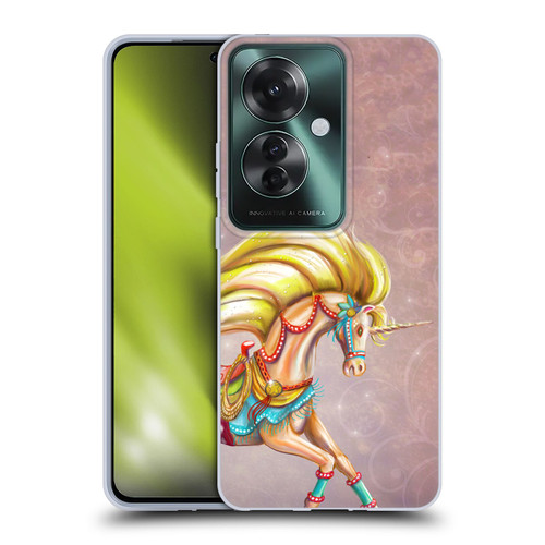 Rose Khan Unicorns Western Palomino Soft Gel Case for OPPO Reno11 F 5G / F25 Pro 5G