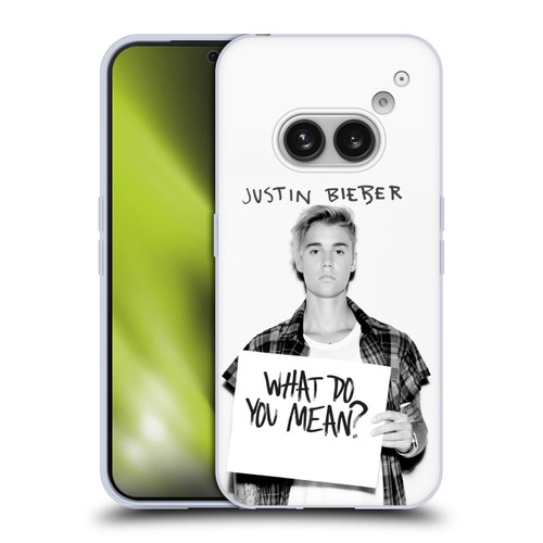 Justin Bieber Purpose What Do You Mean Photo Soft Gel Case for Nothing Phone (2a)