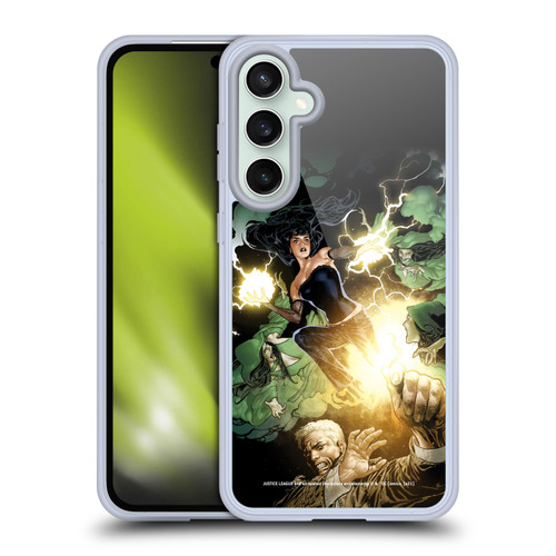 Justice League DC Comics Dark Comic Art Constantine and Zatanna Soft Gel Case for Samsung Galaxy S23 FE 5G