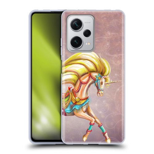 Rose Khan Unicorns Western Palomino Soft Gel Case for Xiaomi Redmi Note 12 Pro+ 5G