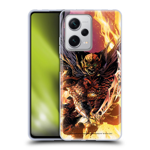 Justice League DC Comics Dark Comic Art Etrigan Demon Knights Soft Gel Case for Xiaomi Redmi Note 12 Pro+ 5G