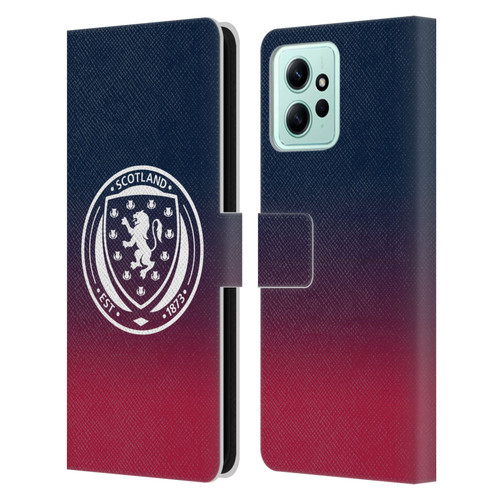 Scotland National Football Team Logo 2 Gradient Leather Book Wallet Case Cover For Xiaomi Redmi 12