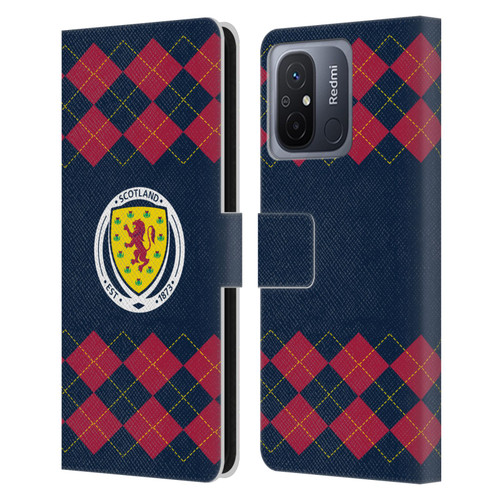 Scotland National Football Team Logo 2 Argyle Leather Book Wallet Case Cover For Xiaomi Redmi 12C