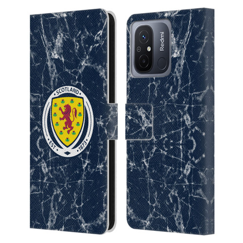 Scotland National Football Team Logo 2 Marble Leather Book Wallet Case Cover For Xiaomi Redmi 12C