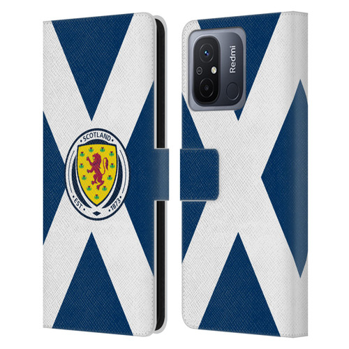 Scotland National Football Team Logo 2 Scotland Flag Leather Book Wallet Case Cover For Xiaomi Redmi 12C