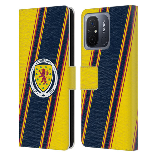 Scotland National Football Team Logo 2 Stripes Leather Book Wallet Case Cover For Xiaomi Redmi 12C