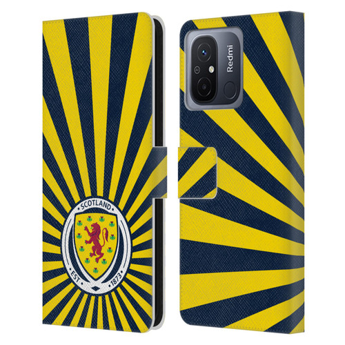 Scotland National Football Team Logo 2 Sun Rays Leather Book Wallet Case Cover For Xiaomi Redmi 12C