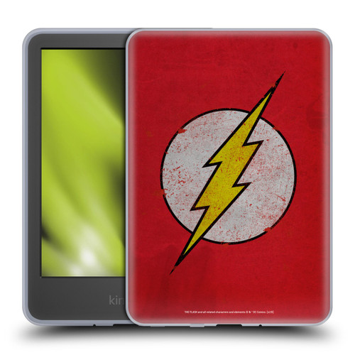 The Flash DC Comics Logo Distressed Look Soft Gel Case for Amazon Kindle 11th Gen 6in 2022