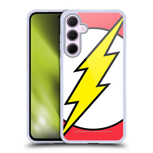 The Flash DC Comics Logo Oversized Soft Gel Case for Samsung Galaxy A35 5G