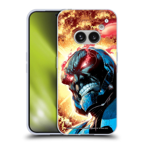 Justice League DC Comics Darkseid Comic Art New 52 #6 Cover Soft Gel Case for Nothing Phone (2a)