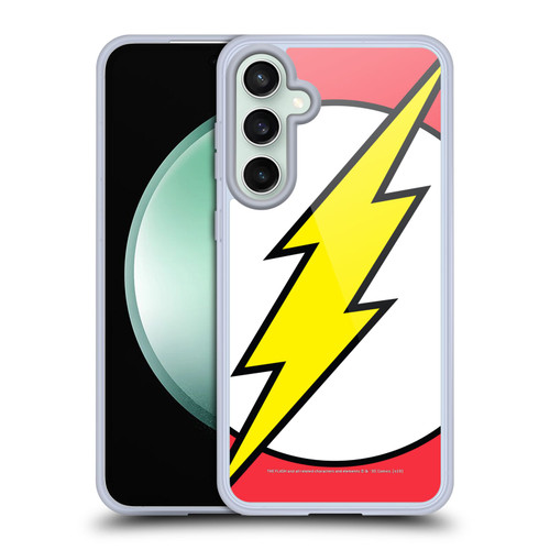 The Flash DC Comics Logo Oversized Soft Gel Case for Samsung Galaxy S23 FE 5G