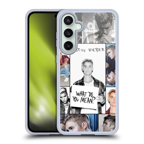 Justin Bieber Purpose Grid Poster Soft Gel Case for Samsung Galaxy S23 FE 5G