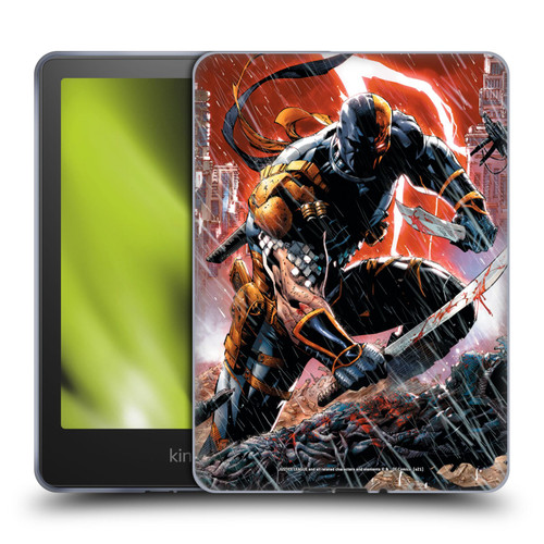 Justice League DC Comics Deathstroke Comic Art Vol. 1 Gods Of War Soft Gel Case for Amazon Kindle Paperwhite 5 (2021)