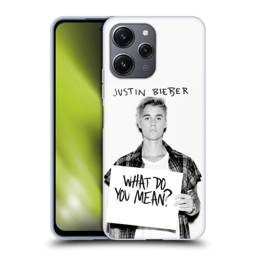 Justin Bieber Purpose What Do You Mean Photo Soft Gel Case for Xiaomi Redmi 12