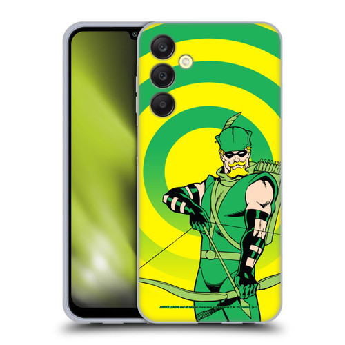 Justice League DC Comics Green Arrow Comic Art Classic Soft Gel Case for Samsung Galaxy A25 5G