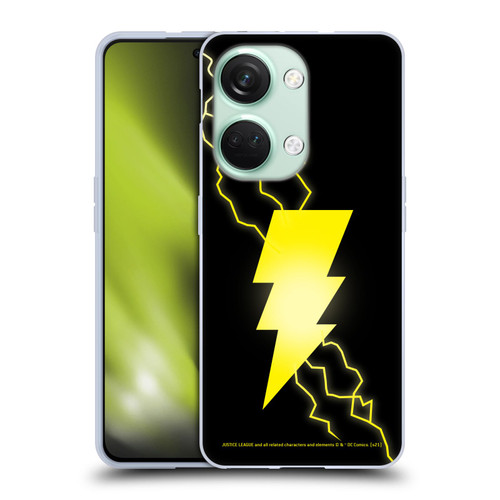 Justice League DC Comics Shazam Black Adam Classic Logo Soft Gel Case for OnePlus Nord 3 5G