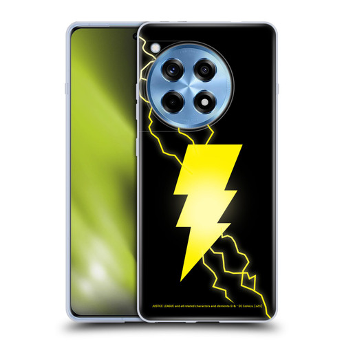 Justice League DC Comics Shazam Black Adam Classic Logo Soft Gel Case for OnePlus 12R