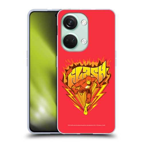 The Flash DC Comics Vintage Fastest Man Soft Gel Case for OnePlus Nord 3 5G
