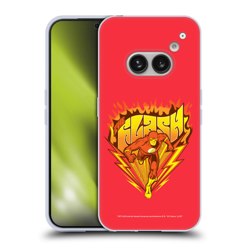 The Flash DC Comics Vintage Fastest Man Soft Gel Case for Nothing Phone (2a)