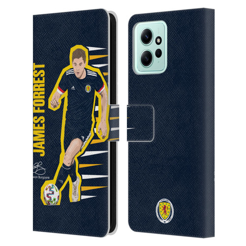 Scotland National Football Team Players James Forrest Leather Book Wallet Case Cover For Xiaomi Redmi 12