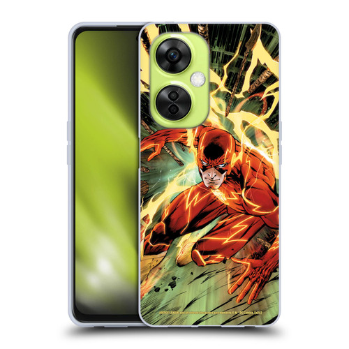 Justice League DC Comics The Flash Comic Book Cover New 52 #9 Soft Gel Case for OnePlus Nord CE 3 Lite 5G